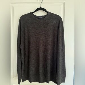 Dockers Men's Charcoal Crewneck Sweater